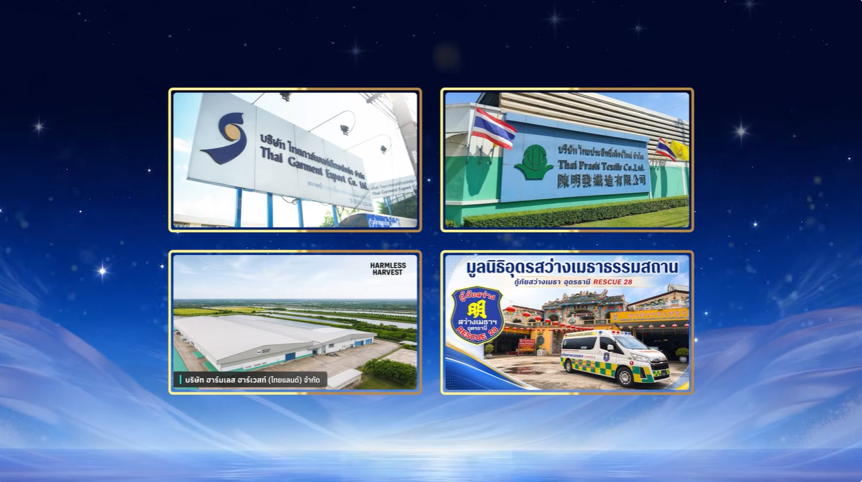 ผู้ได้รับรางวัล Thailand Moral Awards 2025 ประเภทชุมชนและองค์กร